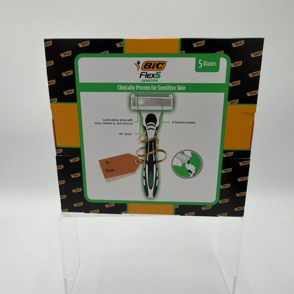 BIC Flex 5 Sensitive Razor 6+1 Gift Set for Men‎